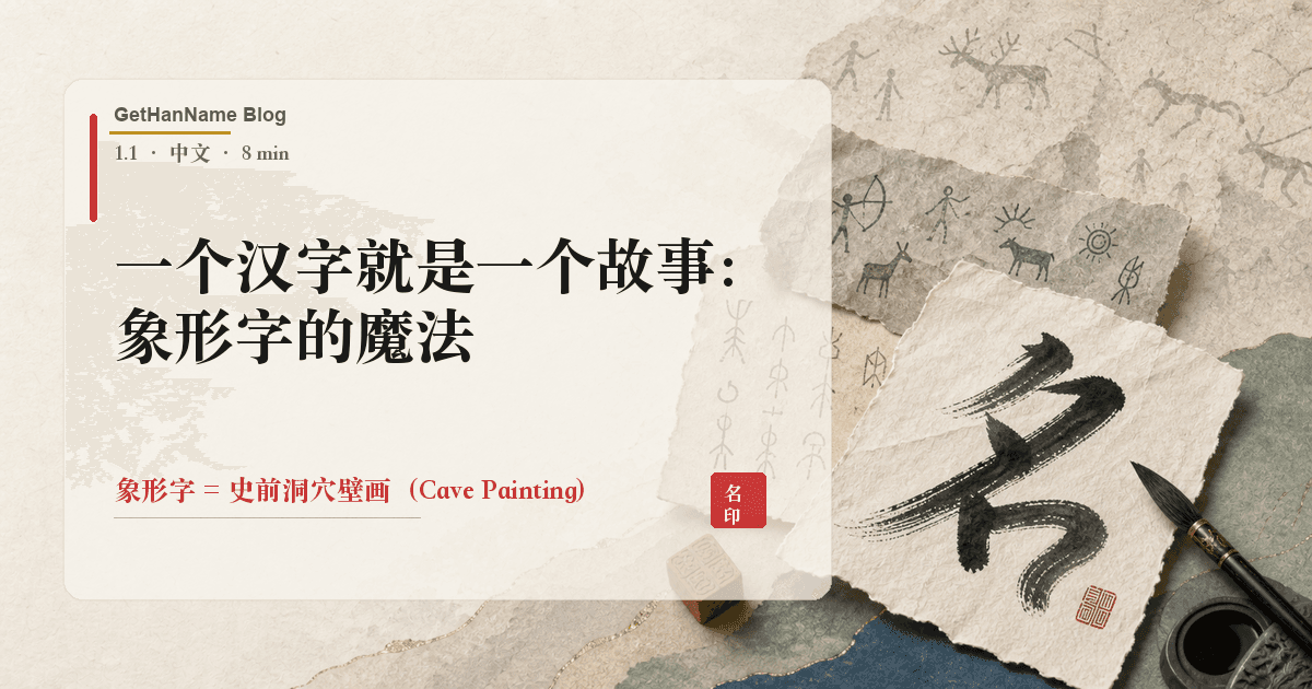 一个汉字就是一个故事:象形字的魔法